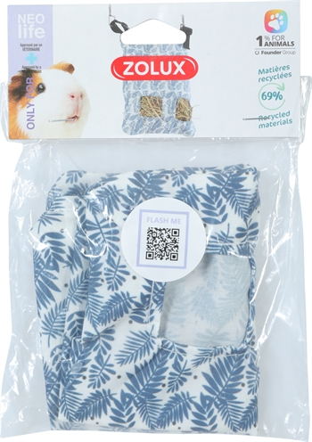 Zolux Neolife Hooizak Cavia Blauw - 20 x 25 cm