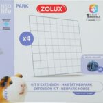 Zolux Neolife Neopark Cavia Uitbereidingsset Gaaspanelen - 35 x 35 cm 4 stuks