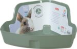 Zolux Neolife Hoektoilet Konijn Groen - 42 x 31 x 21 cm