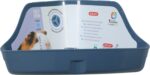 Zolux Neolife Hoektoilet Cavia Blauw - 32 x 25 x 15 cm