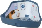 Zolux Neolife Hoektoilet Cavia Blauw - 32 x 25 x 15 cm
