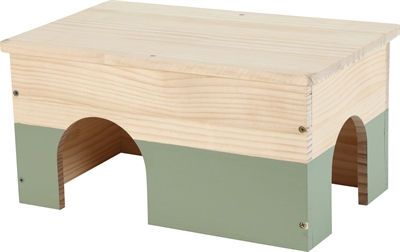 450109.jpg Zolux Neolife Houten Huisje Konijn Groen - 40 x 25 x 20 cm