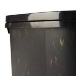 Savic Kattenbak Hop In Marble Zwart / Goud - 58,8 x 39 x 39,5 cm