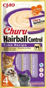 Inaba Churu Hairball Tuna Recipe - 4 x 14 g