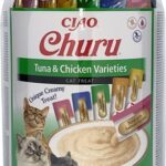 Inaba Churu Multipack Tuna & Chicken Varieties - 50 x 14 g
