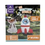 Easypets Summer Rocketship Sprinkler - 60 x 55 x 93 cm