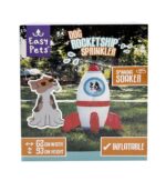 Easypets Summer Rocketship Sprinkler - 60 x 55 x 93 cm