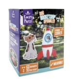 Easypets Summer Rocketship Sprinkler - 60 x 55 x 93 cm