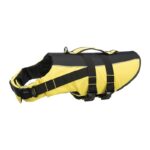 Trixie Zwemvest Geel / Zwart - Xl 60-96 x 65 cm