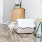 Trixie Kattenbak Vico Blush / Wit - 56 x 40 x 40 cm