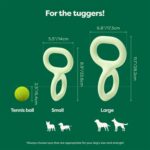 Earth Rated Tug Toy Rubber - 35,5 x 17,5 x 17,5 cm