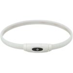 Trixie Lichtgevende Halsband Hond Usb Siliconen Oplaadbaar Meerkleurig - 65 x 1,6 cm