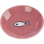 Trixie Voerbak / Drinkbak Kat Verhoogd Keramiek Assorti - 200 ml 14 cm