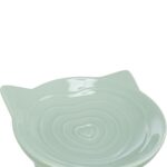 Trixie Voerbak / Drinkbak Kat Viviana Keramiek Salie - 150 ml 14 cm