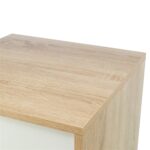 Trixie Kattenmand Huis Isa Houtlook Lichtbruin / Wit - 40 x 40 x 50 cm