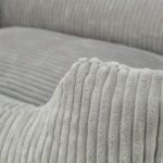 Trixie Hondenmand Vital Jonna Ribfluweel Grijs - 80 x 60 cm