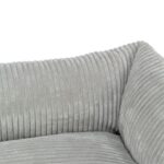Trixie Hondenmand Vital Jonna Ribfluweel Grijs - 80 x 60 cm