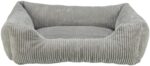 Trixie Hondenmand Vital Jonna Ribfluweel Grijs - 100 x 70 cm