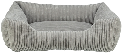 450498.jpg Trixie Hondenmand Vital Jonna Ribfluweel Grijs - 100 x 70 cm