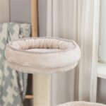 Trixie Krabpaal Livia Lichtgrijs / Zand - 65 x 38 x 114 cm
