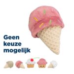 Trixie Ijsje Of Cupcake Pluche Met Catnip Assorti - 7 cm
