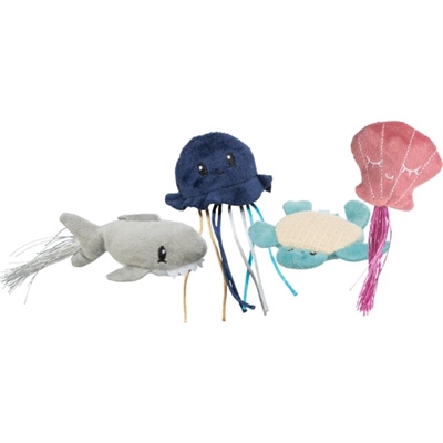450575.jpg Trixie Zeedier Pluche Met Catnip Assorti - 5-8 cm