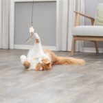 Trixie Kattenhengel Ster Kunststof / Pluche Met Catnip - 46 cm