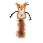 Trixie Eekhoorn Pluche Met Veerstaart Met Catnip - 24 cm