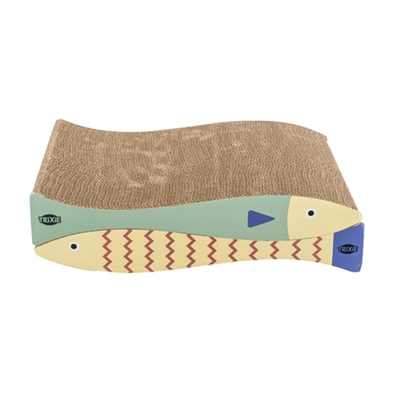HuisdierXL VDM 450591 image derivative v1 Trixie Krabmat Vis Met Catnip Mintgroen / Creme - 40 x 30 x 11 cm 2 stuks