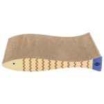 Trixie Krabmat Vis Met Catnip Mintgroen / Creme - 40 x 30 x 11 cm 2 stuks