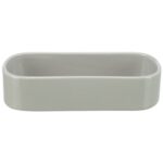 Trixie Voerbak / Drinkbak Ovaal Keramiek Assorti - 22 x 10 cm 600 ml