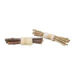 Trixie Set Sticks Met Luffa / Schorshout / Zeegras - 10 x 3 cm