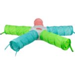 Trixie Speeltunnel Met 5 Gangen Uitbreidbaar Cavia / Dwergkonijn - 47 x 18 x 18 cm