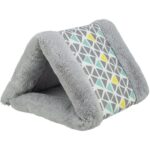 Trixie Tent Sunny Voor Cavia / Dwergkonijn Grijs - 44 x 40 x 33 cm