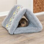 Trixie Tent Sunny Voor Cavia / Dwergkonijn Grijs - 44 x 40 x 33 cm
