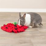 Trixie Snuffelmat Aardbei Rood - 40 x 33 cm