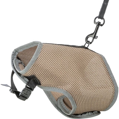 Trixie Softtuig Kat Met Riem Taupe - 24-42 x 120 cm