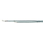 Trixie Hondenriem Cavo Verstelbaar Petrol / Salie Groen - 200 x 1,2 cm