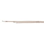 Trixie Hondenriem Cavo Verstelbaar Blush / Zand - 200 x 1,2 cm