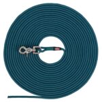 Trixie Hondenriem Sleeplijn Rond Zonder Handlus Petrol Blauw - 20 Mtr X 0,6 cm