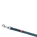 Trixie Hondenriem Sleeplijn Met Rubber Anti Slip Petrol Blauw - S/M 5 Mtr X 1,5 cm