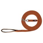 Trixie Hondenriem Sleeplijn Katoen Roest Bruin - 15 Mtr X 2 cm
