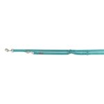 Trixie Hondenriem Premium Verstelbaar Aqua Blauw - 200 x 1,5 cm