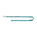 Trixie Hondenriem Premium Verstelbaar Aqua Blauw - 200 x 2,5 cm