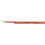 Trixie Hondenriem Premium Verstelbaar Roest Bruin - 200 x 2,5 cm