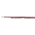 Trixie Hondenriem Premium Verstelbaar Sangria Rood - 200 x 1,5 cm