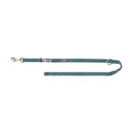 Trixie Hondenriem Premium Verstelbaar Petrol Blauw - 200 x 2,5 cm