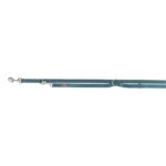 Trixie Hondenriem Premium Verstelbaar Petrol Blauw - 200 x 2 cm