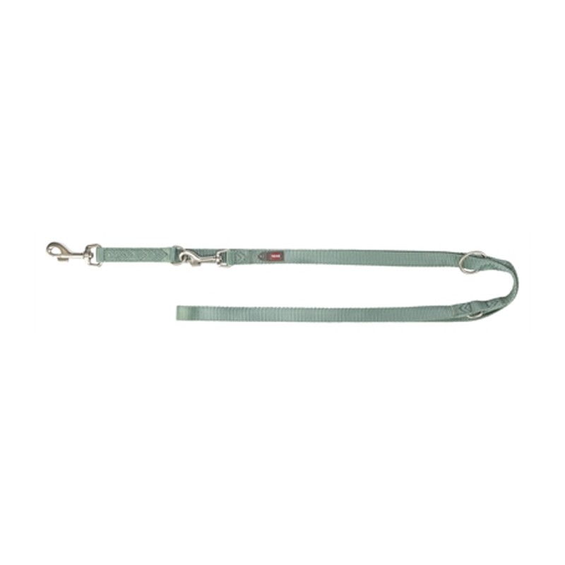 Trixie Hondenriem Premium Verstelbaar Salie Groen - 200 x 2,5 cm
