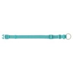 Trixie Halsband Hond Premium Aqua Blauw - 22-35 x 1 cm